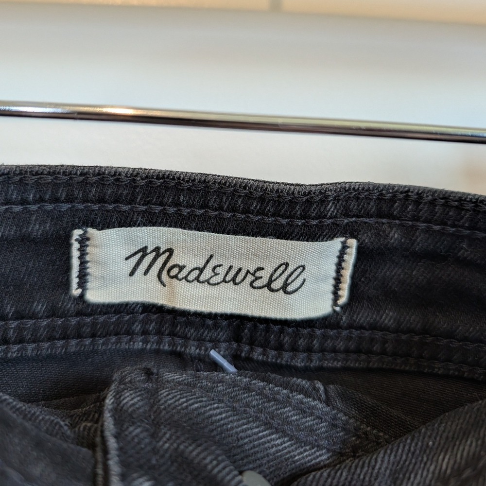Madewell Button Front Mini Skirt - Picture 3 of 9
